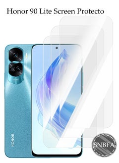 SNBFA 3 PCS Honor 90 Lite  Screen Protecto Film with Easy Installation Tool, Ultra-clear, [9H Hardness] [Bubble Free][Shatterproof][Anti Scratch ]  - Image 1