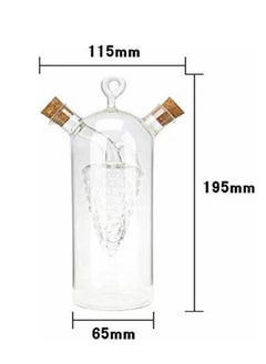 2 in 1 Glass Grapes Design Olive Oil Dispenser and Vinegar Bottle Glass Condiment Bottle - pzsku/ZAC9DB57085904D29E170Z/45/_/1662963679/587f2394-4f96-4504-9260-a27a13b9b845