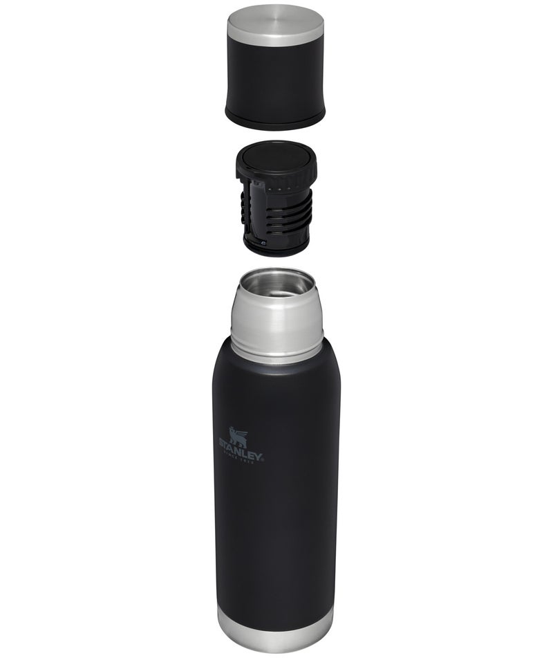 Stanley 1L / 1.1Qt - 18/8 Stainless Steel - To-Go Vacuum Flask - Black - Image 2