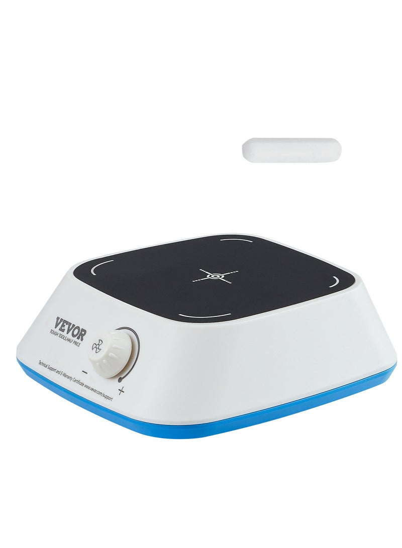 محرك مغناطيسي مع لوح تحريك مغناطيسي و تحريك، خلاط مغناطيسي صغير مع أقصى سعة تحريك 3000 مل، محركات معملية لمستلزمات المختبرات، تخمير منزلي (بدون تسخين)، أقصى سرعة تحريك 3000 دورة في الدقيقة - Image 2