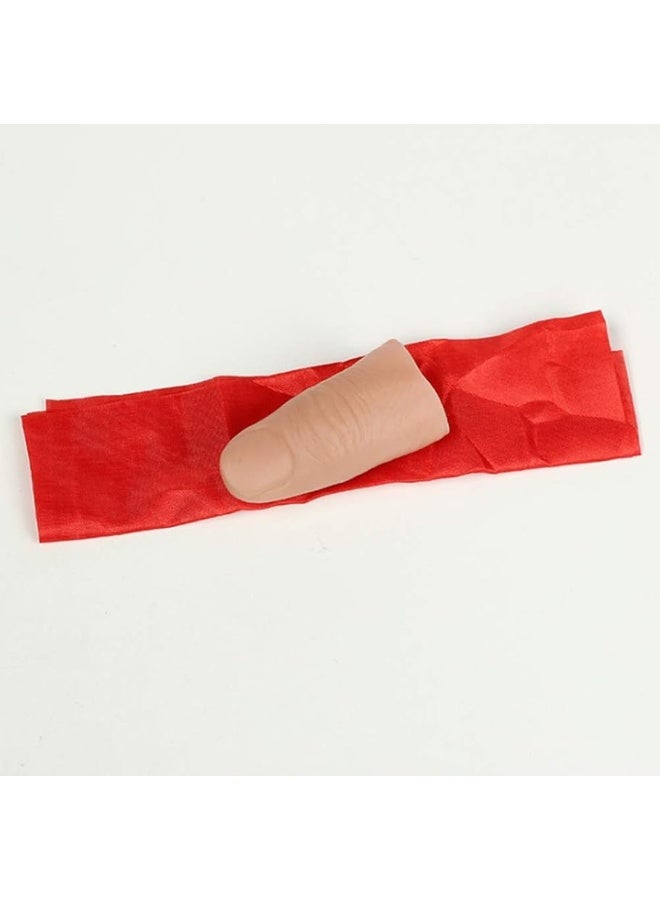 Zittop Disappearing Silk Fake Thumb Tip Magic Trick Gimmick (2 Pack) - Image 4
