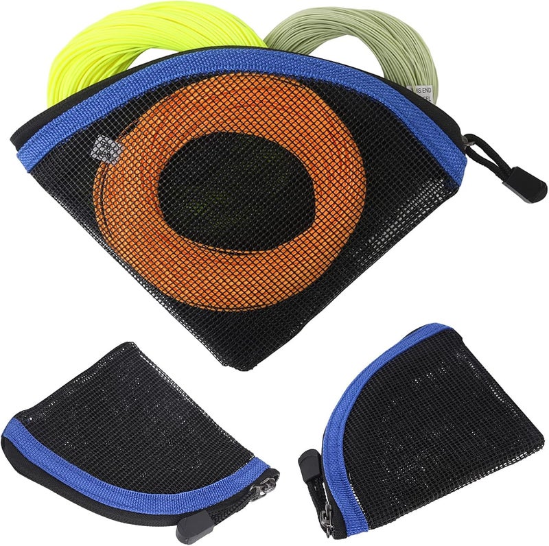 Pilipane Pilipane for longlasting Nylon Tippet Case and Mesh Fly Fishing Line Packet Wallet  Fly Fishing Line Storage Wallet with 7 Slots  Lightweight Fishing Line L  - Image 2