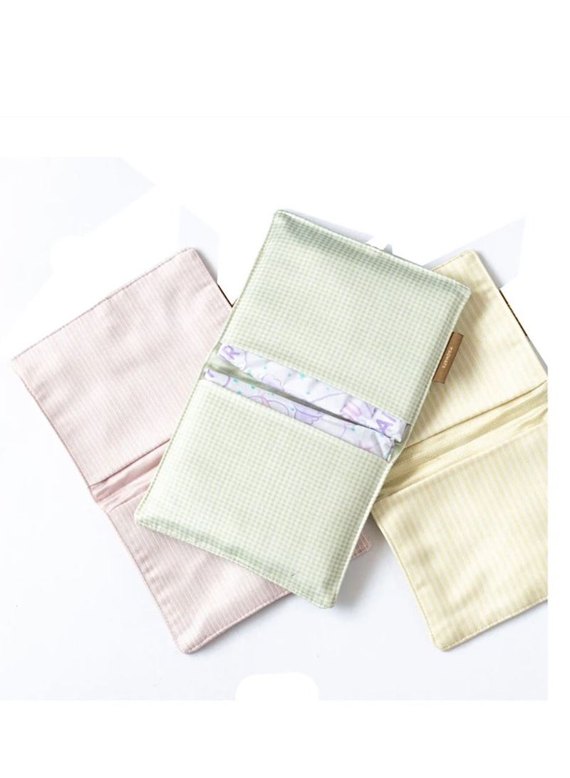 حافظة  فوط صحية للنساء - أصفر - Image 5