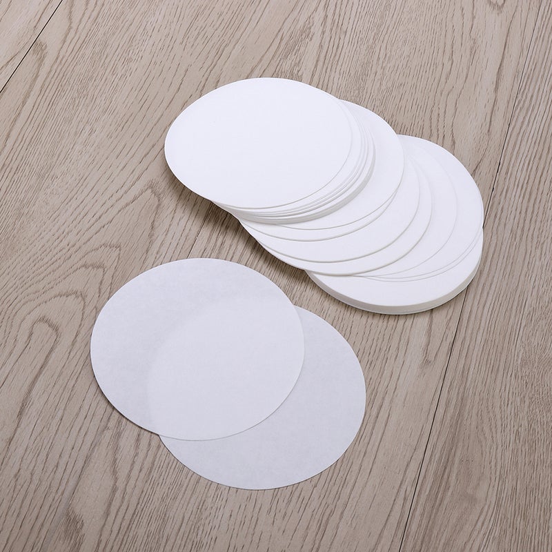 100 PCS 12.5cm Dia Premium Discs Medium Flow Rate Qualitative Filter Paper (White) - Image 5