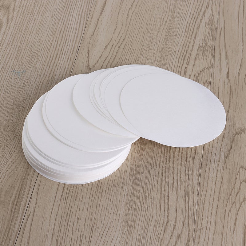 100 PCS 12.5cm Dia Premium Discs Medium Flow Rate Qualitative Filter Paper (White) - Image 2