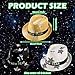 Suhine 9 Pcs Happy New Year Party Hat LED Light Up Sequin Fedora Hat Flashing New Years Eve Hats with Light 3 Light Modes New Year Party Costume Accessories Party Favors for Men Women - Image 4