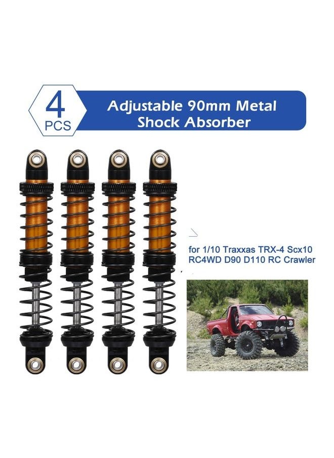 NIBEMINENT - 4-Piece Adjustable Metal Shock Absorber Dampers - Image 1