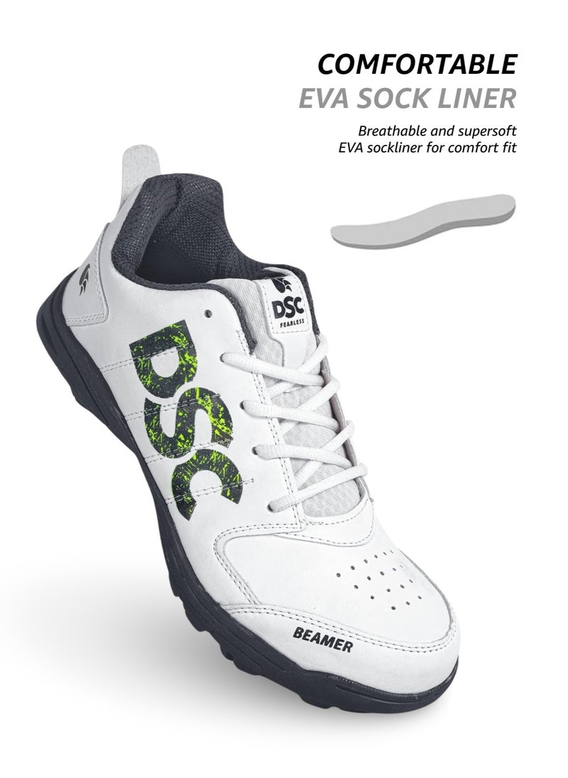 DSC Beamer Cricket Shoes | For Mens & Boys | Material: Polyvinyl Chloride | Long Lasting Performance | Breathable Mesh for Improving Performance | For Boys and Men | Light Weight | Durable  - Image 2