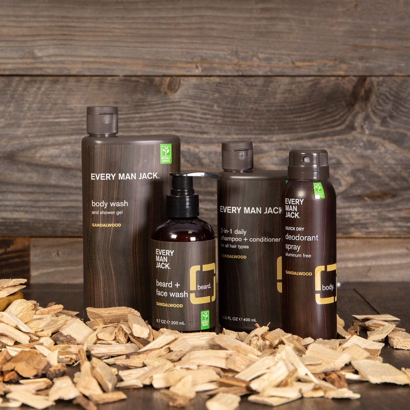 Every Man Jack Beard Butter- Subtle Sandalwood Fragrance - Rejuvenates, Hydrates, and Styles Dry, Unruly Beards While Relieving Itch - Naturally Derived with Cocoa Butter and Shea Butter - 4-ounce - Image 5