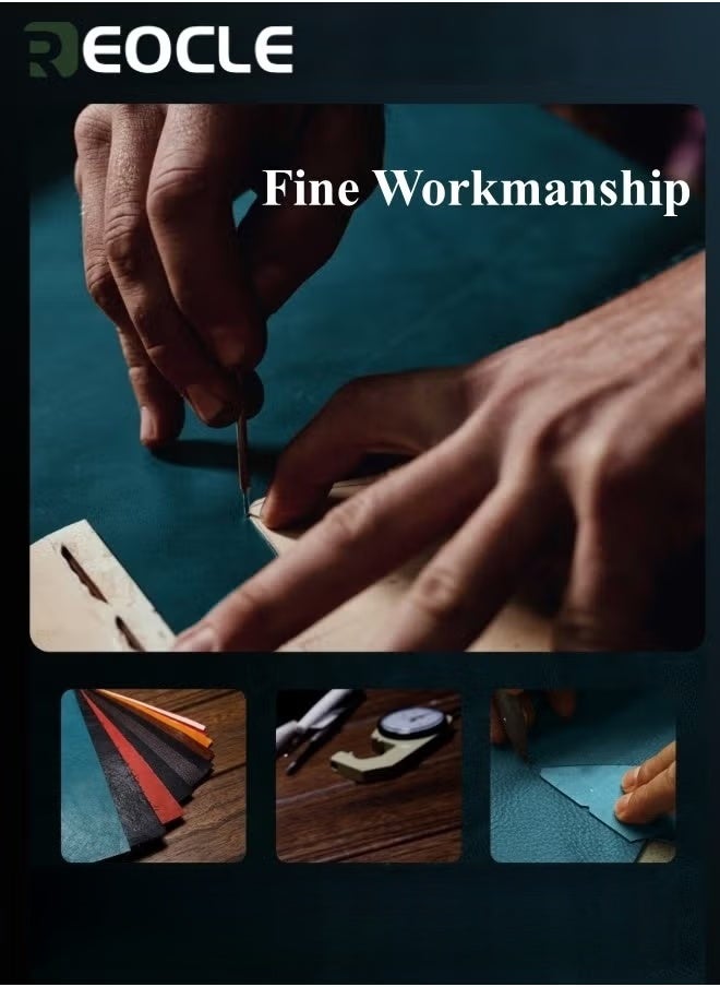 ريوكل حقيبة هاتف محمول لجهاز سامسونج S22 الترا بحافظة جلدية فاخرة قابلة للطي ومضادة للصدمات مع غطاء واقي قائم مغناطيسي مغطى بالطبقة الكهربائية - Image 2