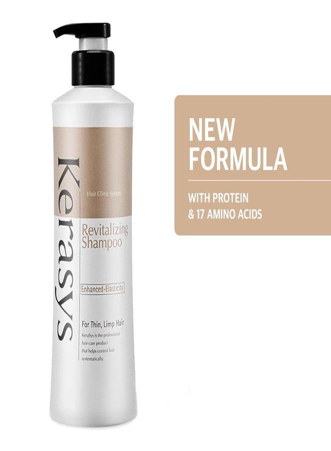 Kerasys Hair Clinic Protein Care System for Thin Limp Hair Rosehip Oil REVITALIZING 20.2 fl oz / 600 ml (Shampoo + Conditioner Set) - Image 5