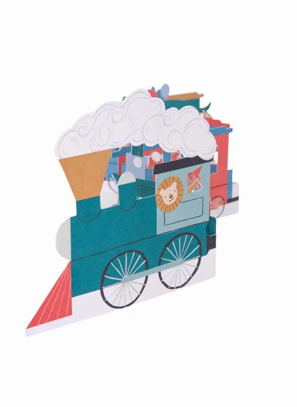 Meri Meri Birthday Train Concertina Card