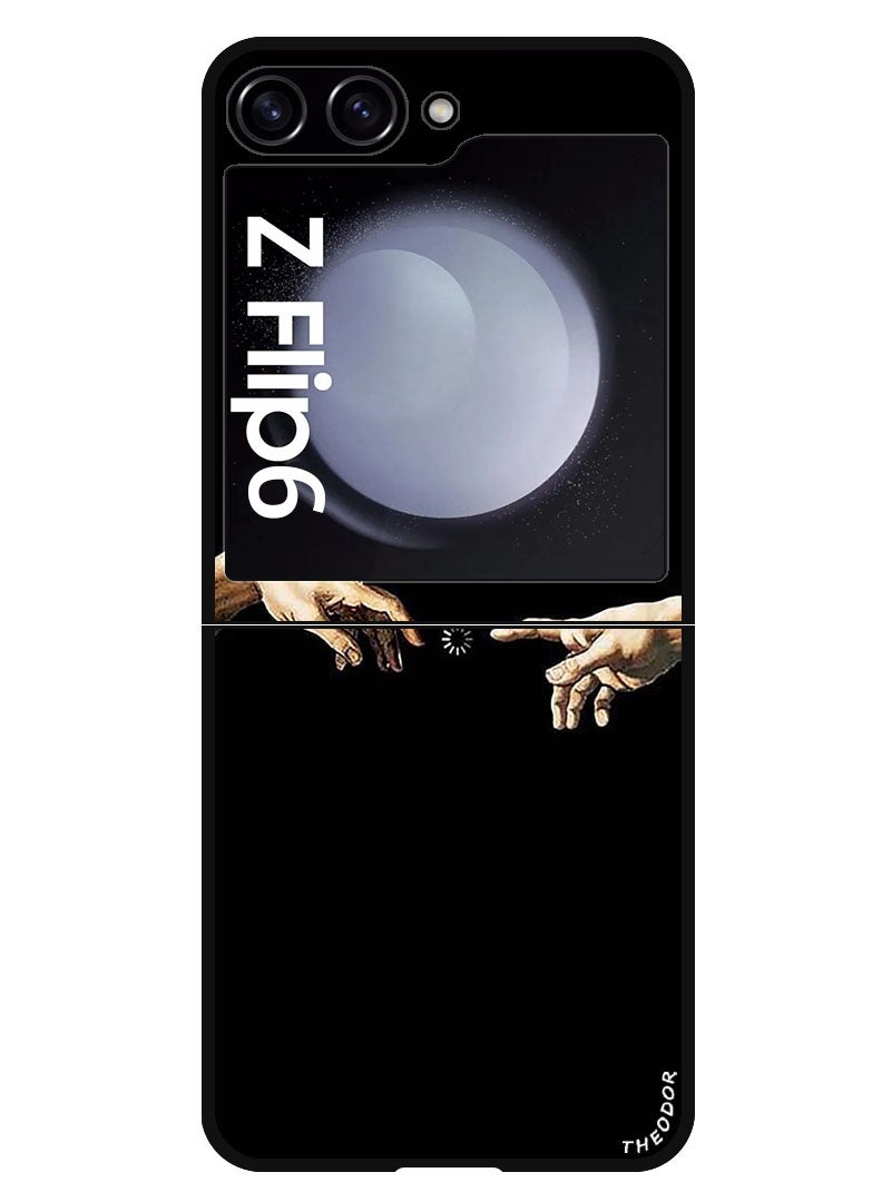 Theodor Protective Case Anti Scratch Shock Proof Bumper Cover For Samsung Galaxy Z Flip 6 Loading - Image 1