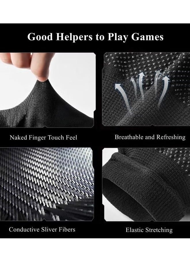 ZVEV Game Gloves for Gaming Mobile Game Controllers Finger Gloves Set, Sweat-proof and Breathable, High-sensitivity, Suitable for PUBG Touch Screen Games  - Image 3