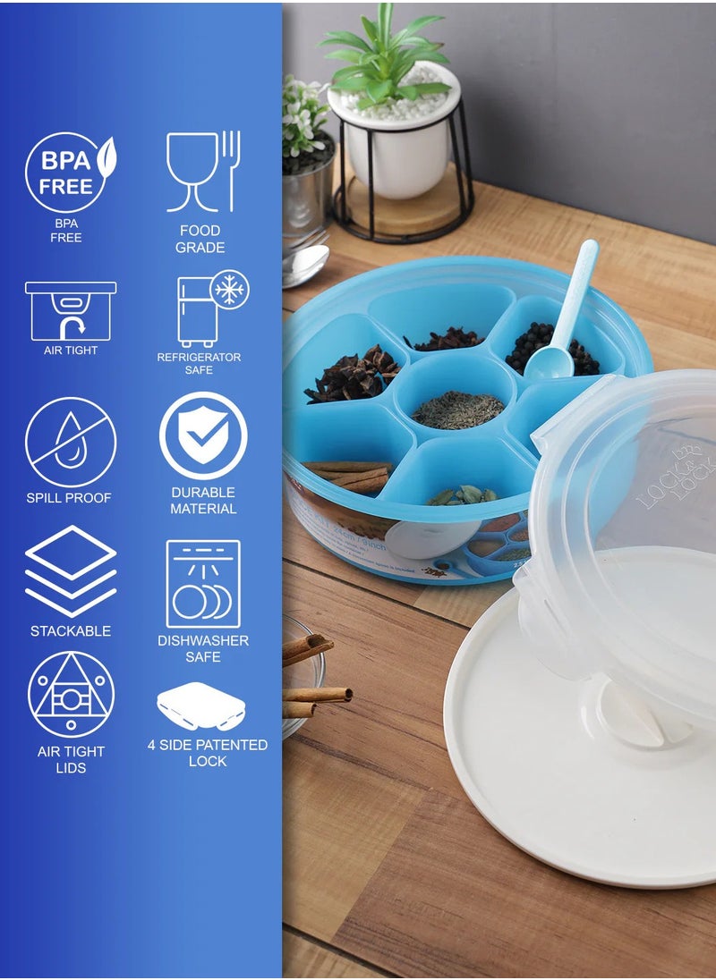 LOCK & LOCK LocknLock Airtight Spice Kit - Durable, BPA-Free, and Space-Saving Kitchen Organizer  - Image 3