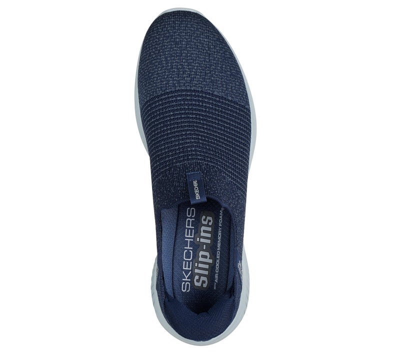 Skechers Men Ultra Flex 3.0 - NEZZO Charcoal Slip INS Casual Sneakers - Image 2