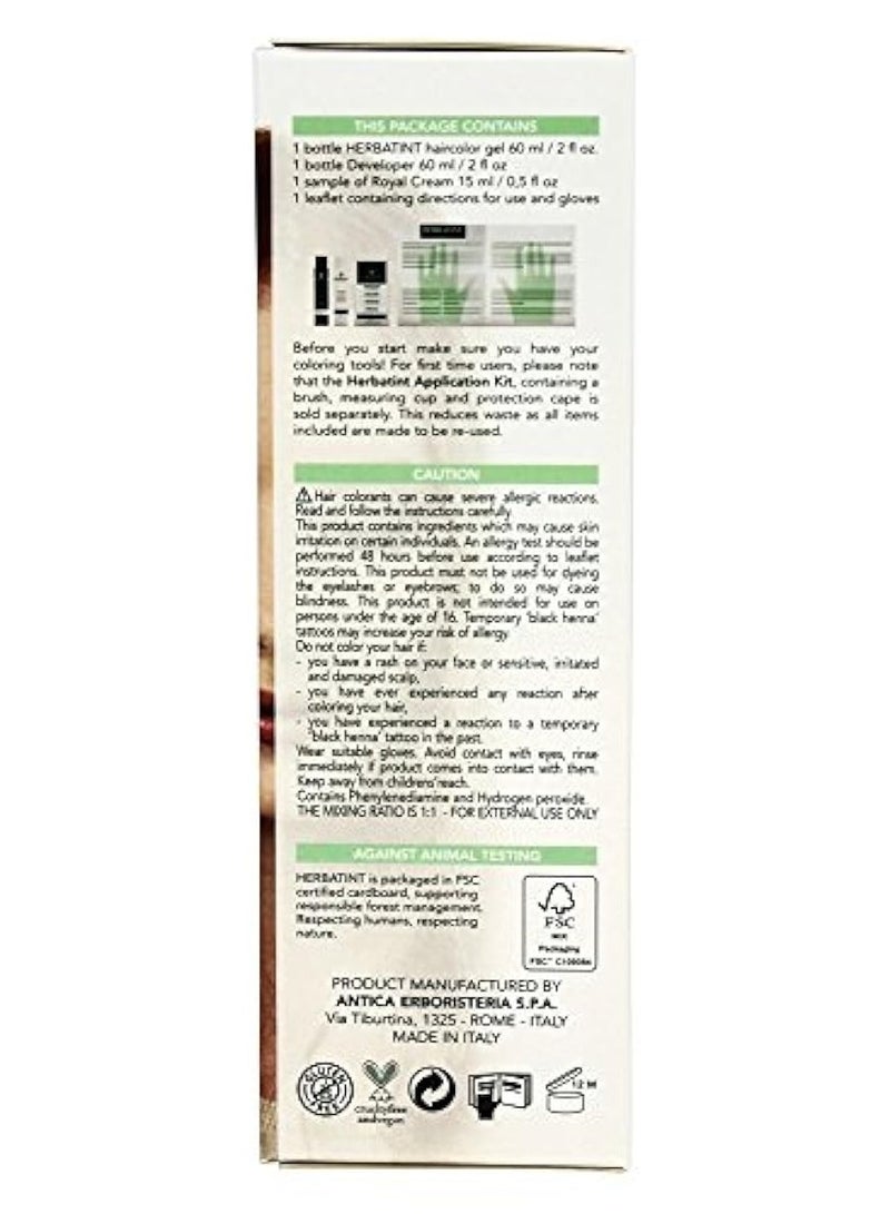 Herbatint Permanent Hair color Gel 9 DR Copperish Gold 150 Ml - Image 4