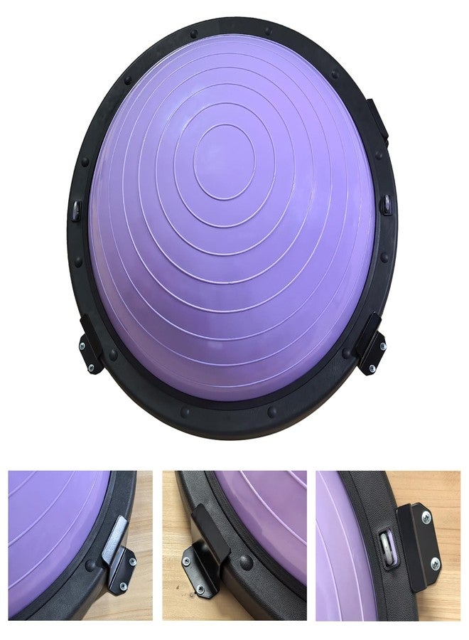 LHERUT Heavy Duty Balance Trainer Ball Holder Wall mount,Half Exercise Ball Storage Bracket for Strength Fitness Ball,Yoga Stability Ball Rack Organizer for Home Gym Workouts（Excluding balls） - Image 3