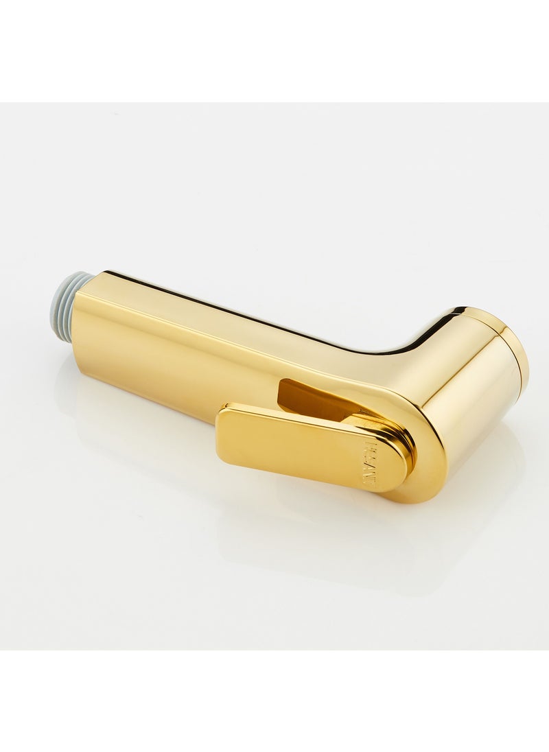 HESANIT HESANIT Logic Shattaf Sprayer Set with Pipe and Wall Bracket Gold 580100300G  - Image 3