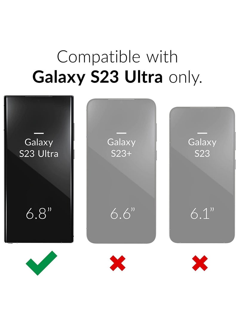 BORTONY Samsung Galaxy S23 Ultra Cover Liquid Soft Gel Rubber Anti Scratch Genuine Silicone Phone Case for Galaxy S23 Ultra 6.8 inch - Image 2