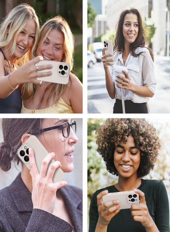 OTOFLY Designed for iPhone 16 Pro Case,[Camera Control Button Coverage][12FT Military-Grade Protection] Silicone Shockproof Slim Cover Women Men 16 Pro Phone Case 6.3 inch, Gravel White - Image 2