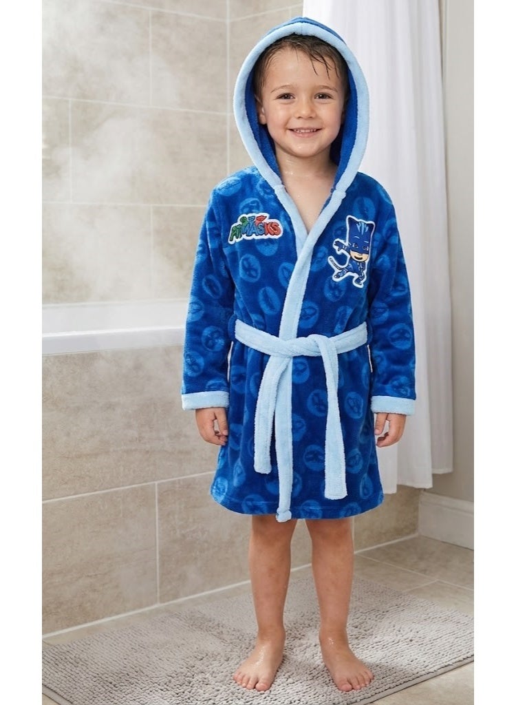 PJMASKS PJ MASKS boys hooded bathrobe by Kids TV - Image 4