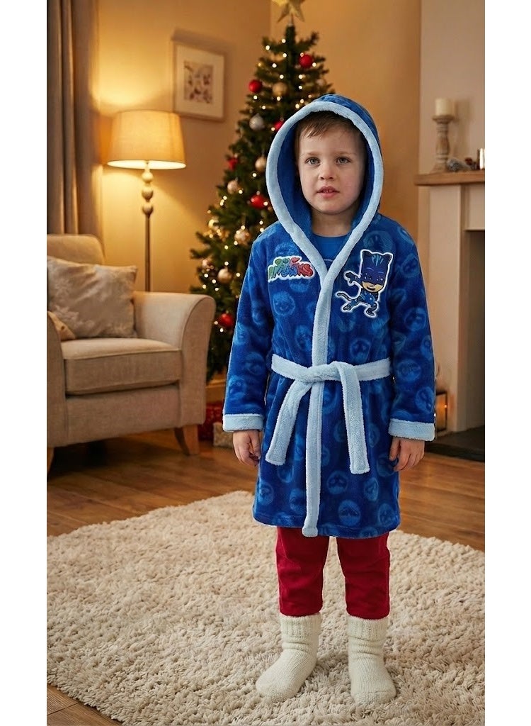 PJMASKS PJ MASKS boys hooded bathrobe by Kids TV - Image 5