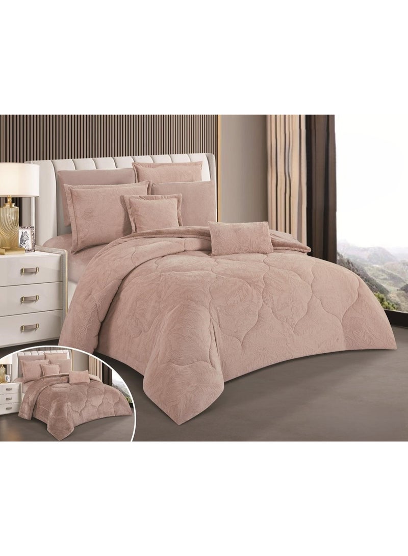 Horse Luxurious winter  bedspread, embroidered with soft velvet and fur to keep you warm - Image 1