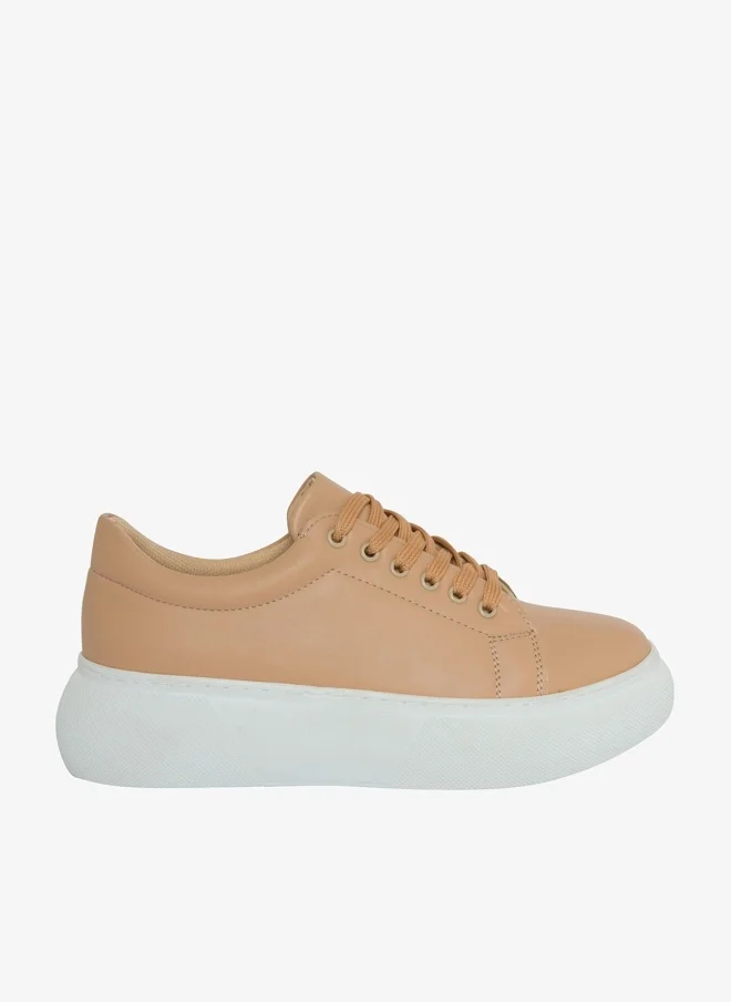 Mumka Beige Sneakers