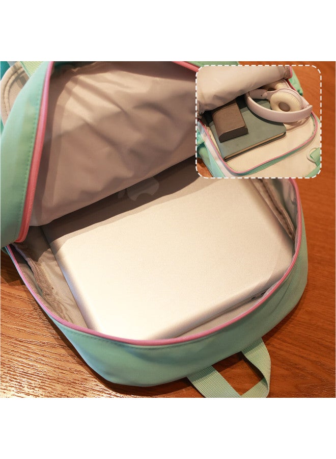 Snoopy Pain Bag Junior High School Student Backpack Female Cute Girl All-match Large Capacity Double Shoulder Bag Backpack Black - Image 4