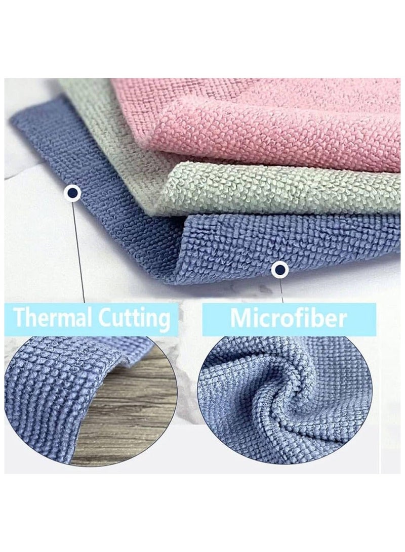 20pcs Disposable Cleaning Cloths Microfiber Cleaning Wipes Reusable with Dispenser Box, Car Wet Wipes for Home Kitchen Cleaning - Image 5
