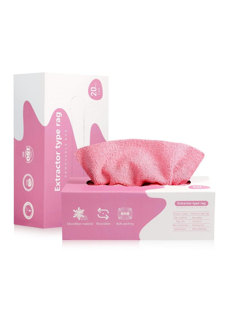 20pcs Disposable Cleaning Cloths Microfiber Cleaning Wipes Reusable with Dispenser Box, Car Wet Wipes for Home Kitchen Cleaning - Image 4
