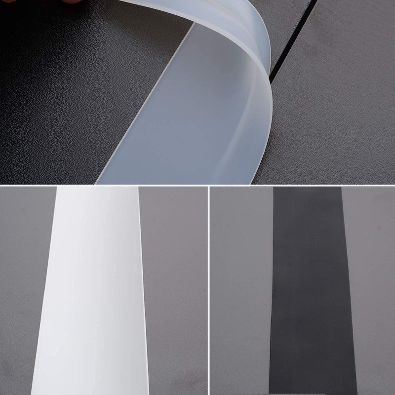 liboyixi Silicone Kitchen Stove Gap Covers  Kitchen Counter Gap Anti-Slip Non-Tacky Filler Seals Spills Between Counter  Stovetop  Oven  Washer  Sheat-Resistant Et Of 2 (25Inches  Translucent) By Liboyixi - Image 3