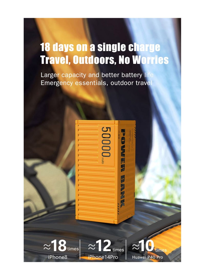 وبو WOPOW PD35 22.5W حاوية شحن سريع باور بانك صغير محمول 50000 مللي أمبير - Image 3