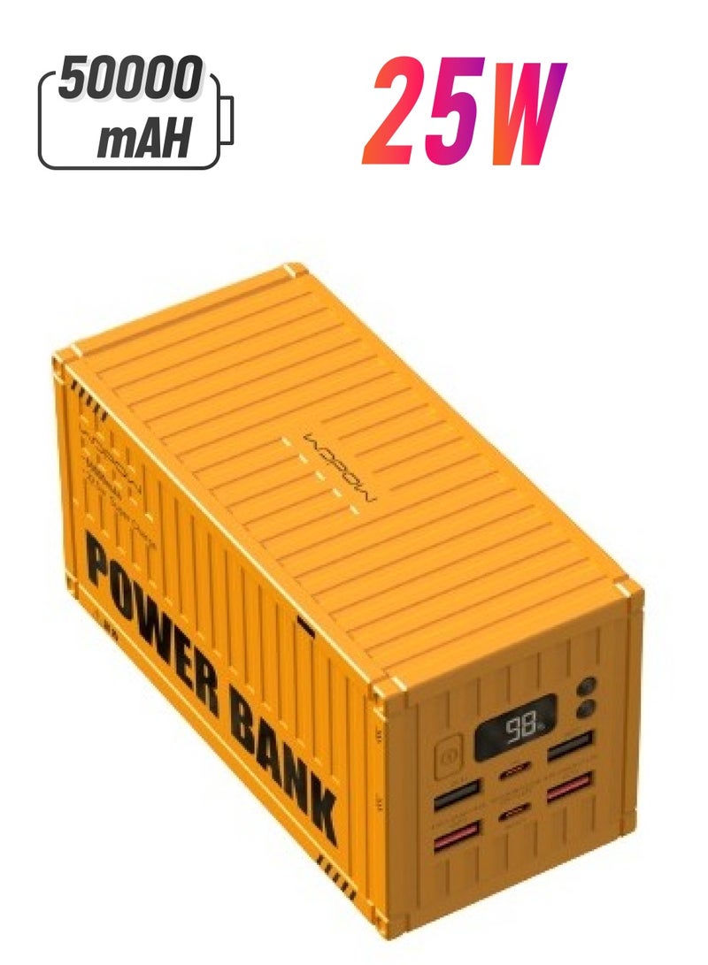 وبو WOPOW PD35 22.5W حاوية شحن سريع باور بانك صغير محمول 50000 مللي أمبير - Image 1
