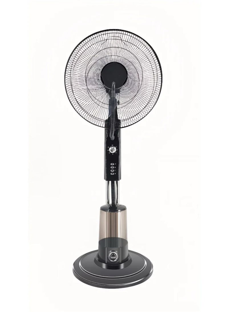 Electric water mist fan, 4 liter water tank, 70 watt power, 60 minute timer, 3 speed settings  - Image 3