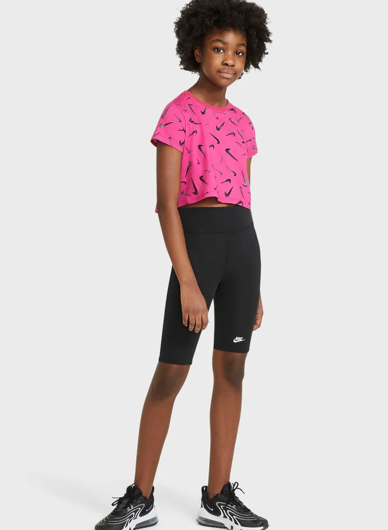 Nike 9" Youth NSW Bike Shorts