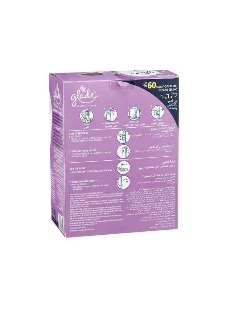 جليد مجموعة رذاذ جليد الأوتوماتيكية برائحة اللافندر والفانيليا ٢٦٩ مل - Image 3