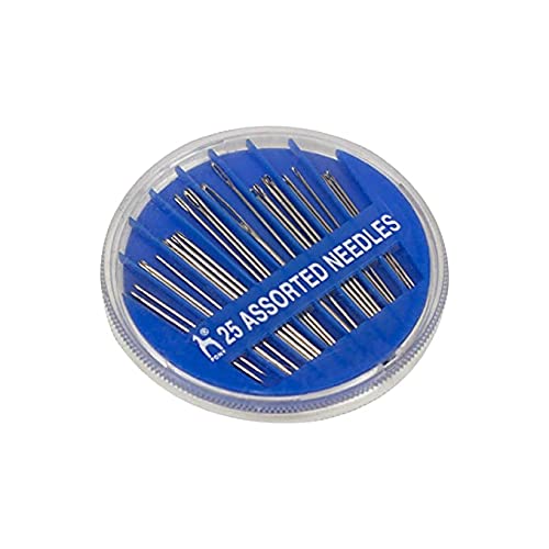 PONY Aluminum Crochet Hooks (kiroshiya) Knitting Needles for Sewing Craft (13cm, Size: 9G,10G, 12G) Two Crochet of Same Size with 25 Pcs Assorted Hand Sewing Needles Pack with Needle Threader - Image 3