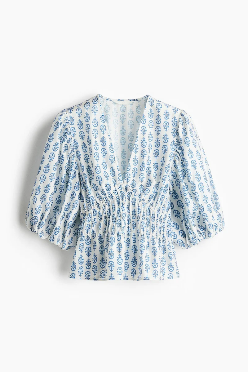 H&M V-neck blouse