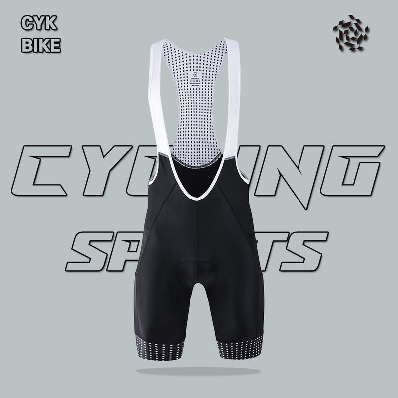 شورت ركوب الدراجات الرجالي من CYKBIKE مع حمالات صيفي - Image 2