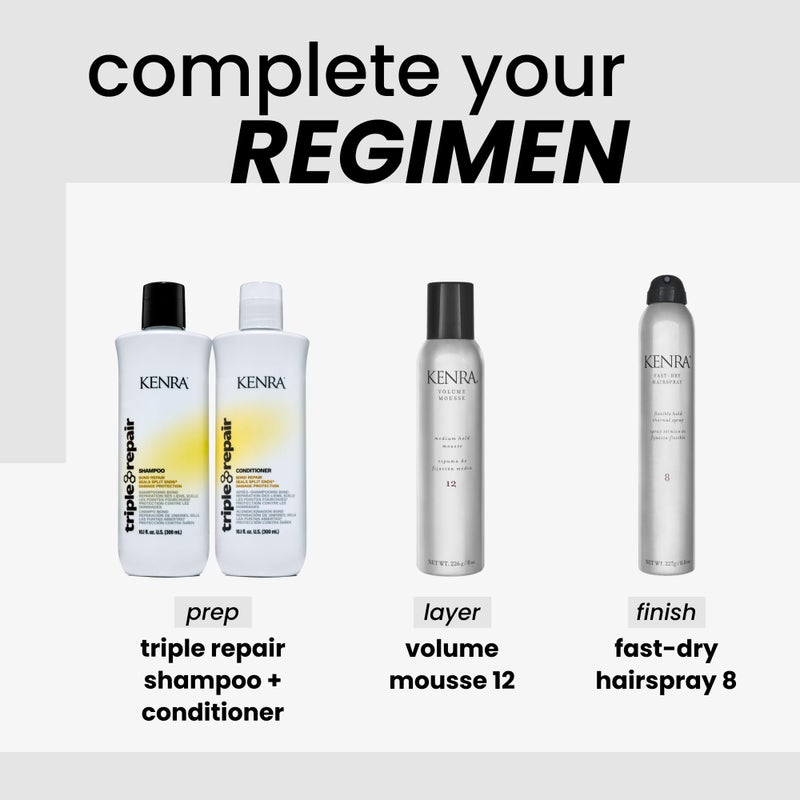 Kenra Professional Fast Dry Hairspray 8 | Flexible Hold Thermal Spray | Multifunctional Spray, Ideal For Both Styling & Finishing | Lightweight, Instant Control | All Hair Types | 8 oz - Image 5