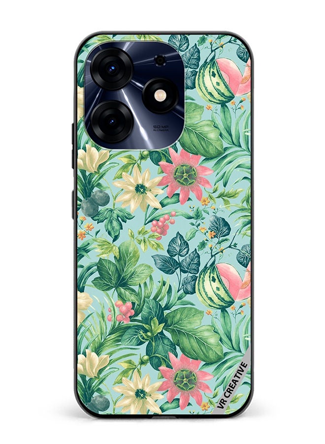 VR CREATIVE Protective Case Cover For Tecno Spark 10 Pro Sunflower Design Multicolour - Image 1