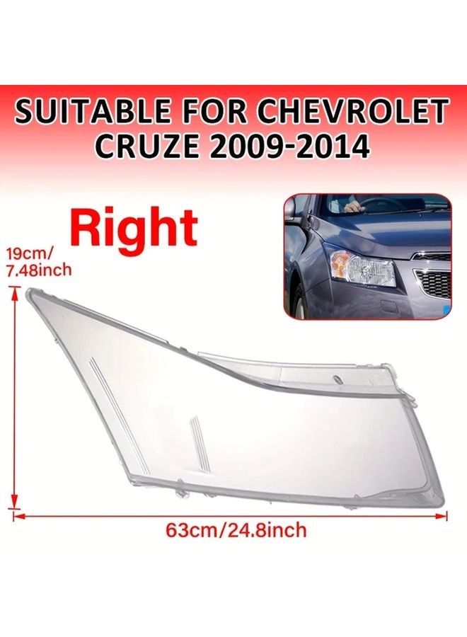 Left Car Headlight Cover For Cruze 2009 2014 Automotive Accessories - Image 3