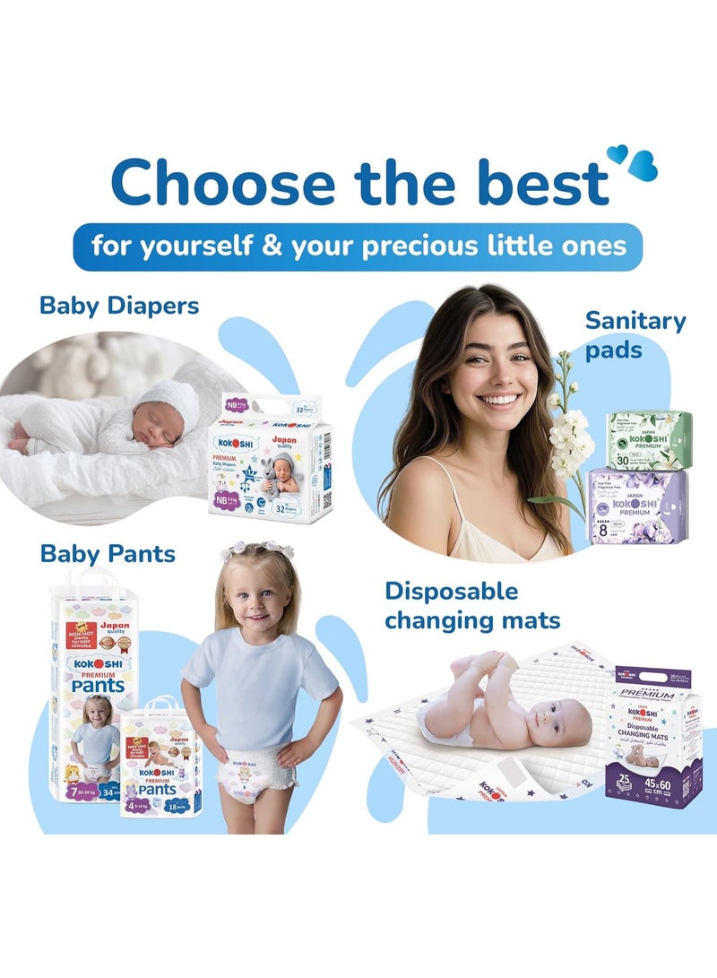 Kokoshi Premium, 960 Wet Baby Wipes - Image 3