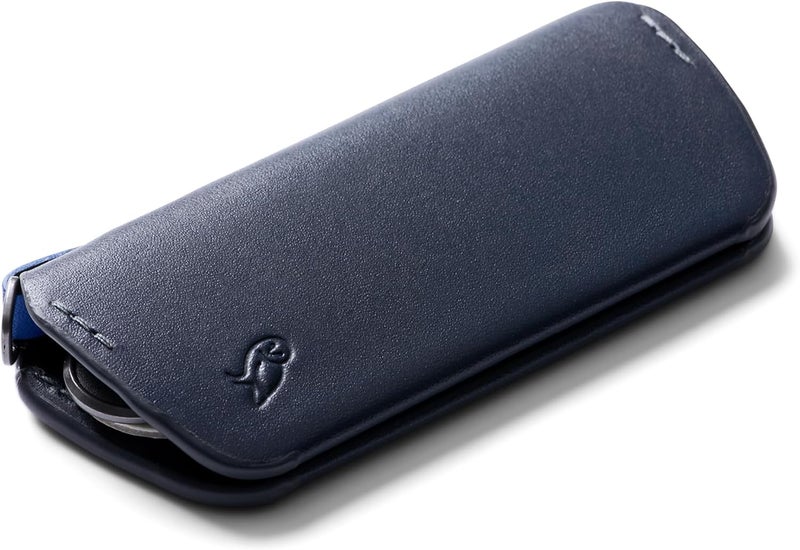 BELLROY Key Cover Plus Third Edition (Leather Key Holder, Holds 4 8 Keys) - Navy - Image 1