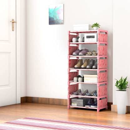 NICOYA 7 Tier Slim Multipurpose Shoe Rack Storage Organizer Rack - Image 2