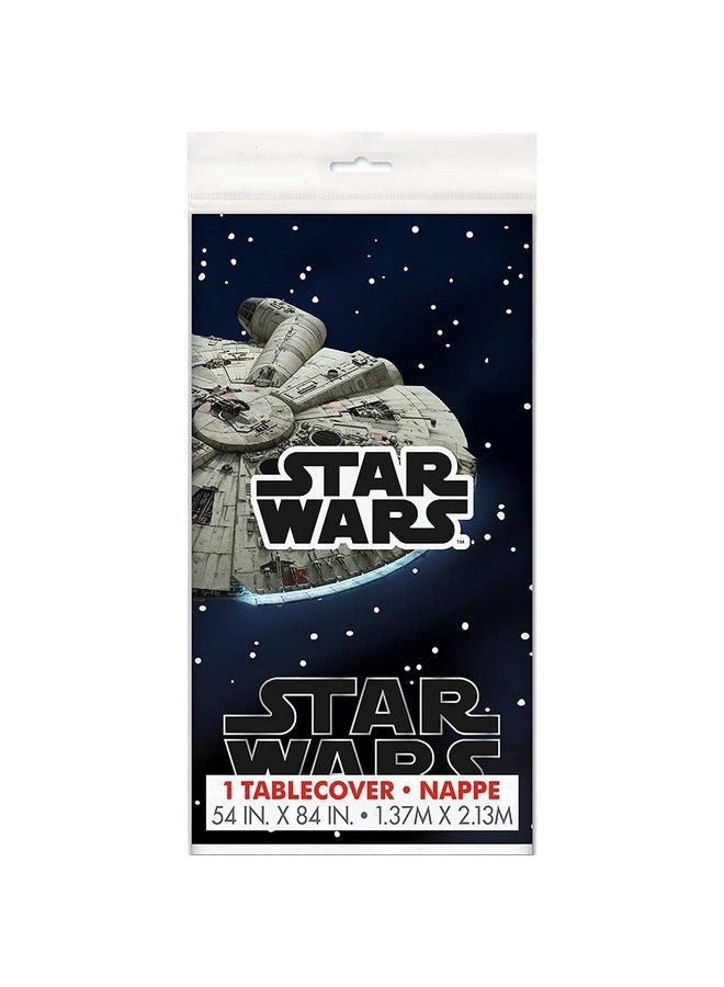 Unique Star Wars Classic Rectangular Plastic Table Cover 54" X 84" Multicolor - Image 3