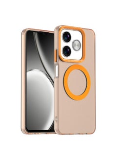 For Realme Note 60 Candy Magsafe PC Hybrid TPU Phone Case(Orange)