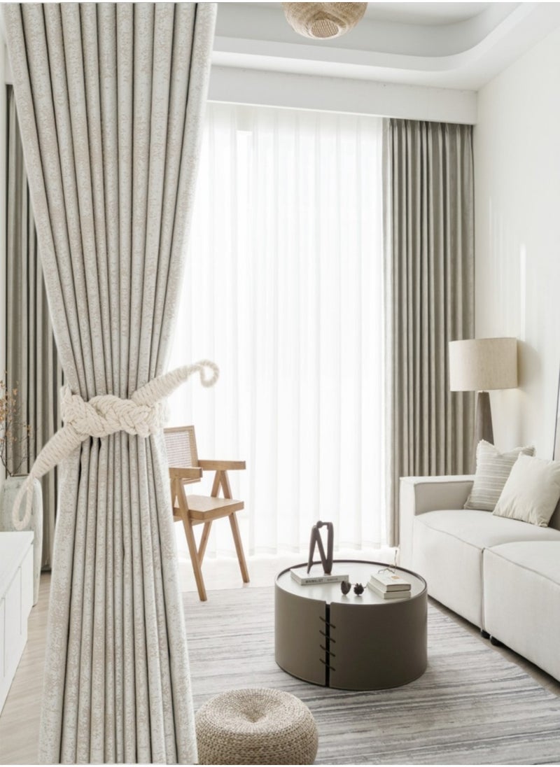 Golden Homee Bedroom Blackout Curtain 1 piece Insulation Noise Reduce Heat  - Image 1
